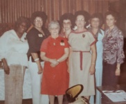 Mary Birden, Geneva Waters, Ruby Manis, Ann Reagan, Ruby Ogle, Mary Cooksey, Jane Ellis