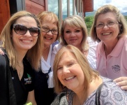 Touring the Gatlinburg Event Center – Deva, Tammy, Marcy, Sherri & Vicky